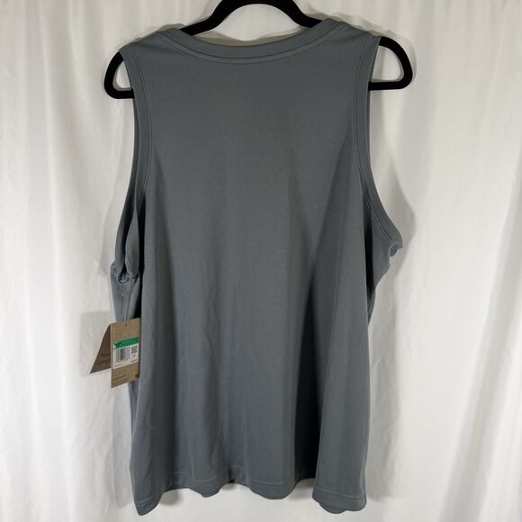 New Nike Fly Tank Top Women's XL Grey Lady Legend Sleeveless Breathable - Picture 8 of 10